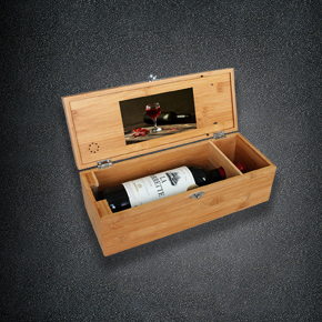 Wine Wooden Video Box