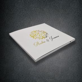 Gold Hot Foil Video Brochure