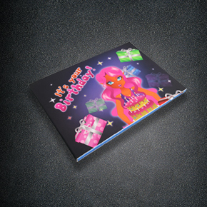 Birthday Softcover Video Brochure